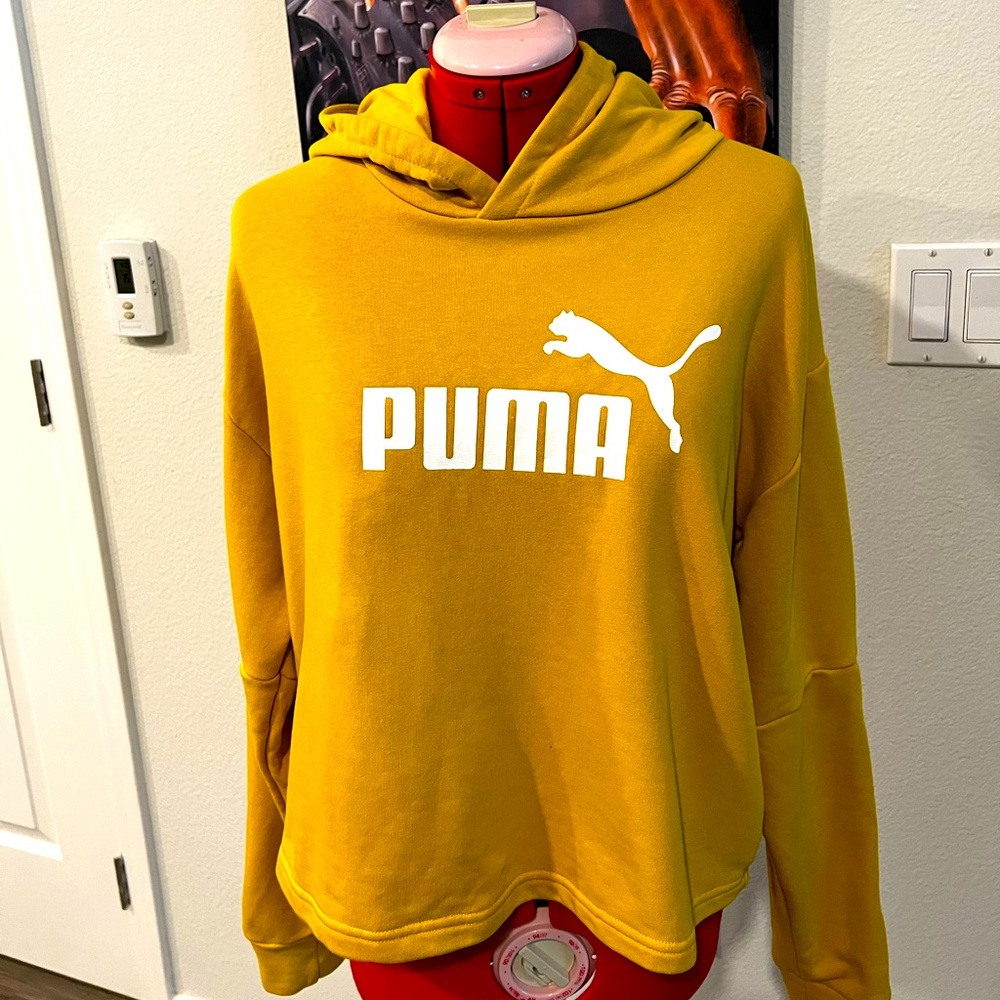 PUMA Mustard Yellow Hoodie